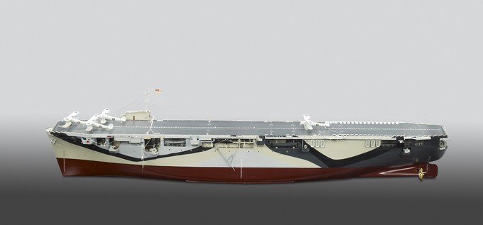 Escort Aircraft Carrier, HMS Activity, Builder's Model