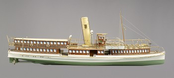 Turkish Ferry Steamer, Bosphorus Nos. 67 and 68, Builder's Model