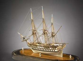 Bone Ship Model of the ‘Peace’