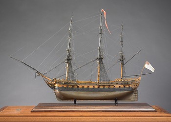 Wooden Heavy Frigate Model of the 'Ajax'