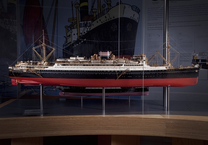 Liner, Chichibu Maru (renamed Titibu Maru, 1938, and Kamakura Maru, 1939), Builder's Model