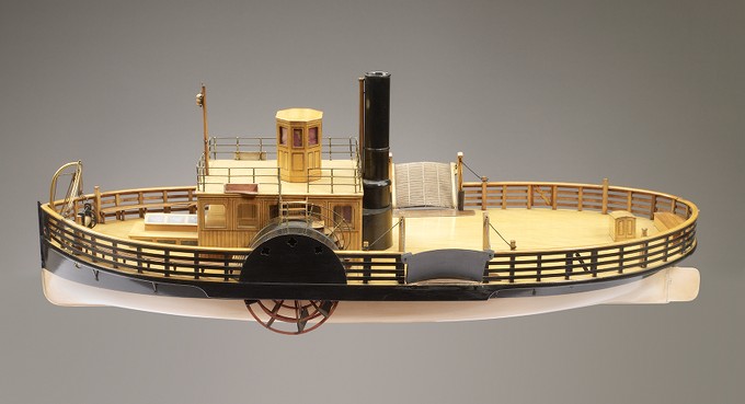 Horse and Cart Ferry, Builder's Model