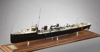 Torpedo Boat Destroyer (Acherone Class), HMS Badger, Builder's Model