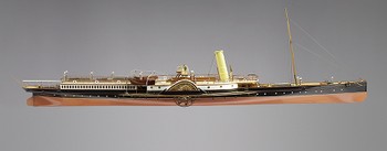 Paddle Steamer, Clacton Belle, Builder's Model