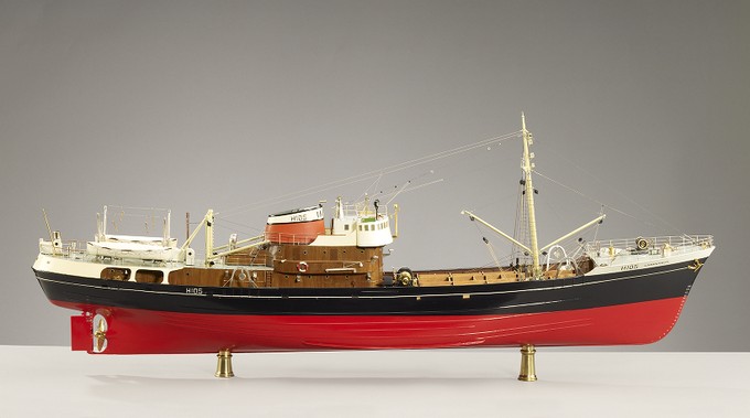 Motor Trawler, Lammermuir, Builder's Model