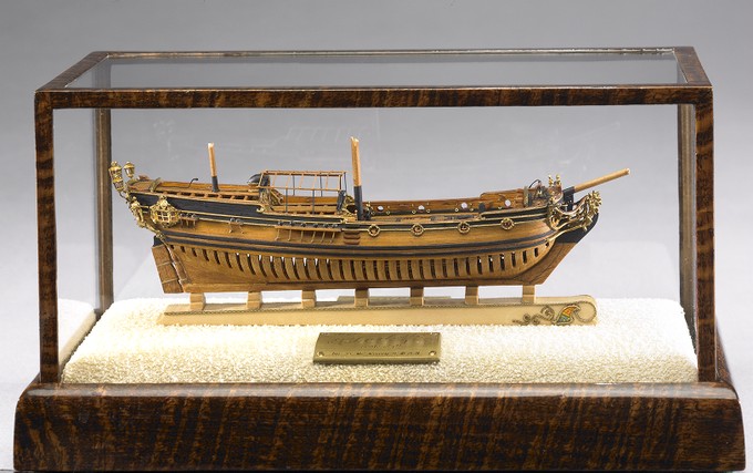 Royal Yacht, Charlotte (vessel built 1747), Miniature Model