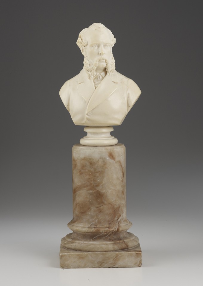 Bust of Samuel Cunliffe-Lister, 1st Baron Masham, inventor of textile machinery (1815-1906)