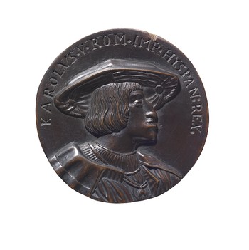 Model for a Medal: Portrait of Emperor Charles V
