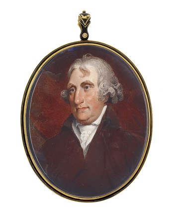 Locket: Portrait of a Gentleman (Lewis Alexander Grant Ogilvy, 5th Earl of Seafield?)