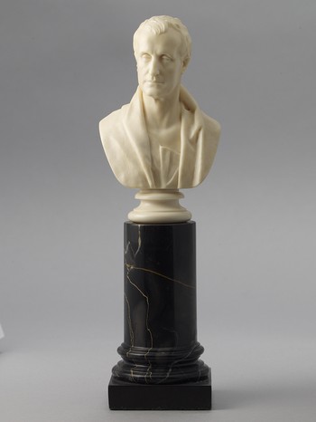 Bust of an Unknown Gentleman with loosely draped cloak