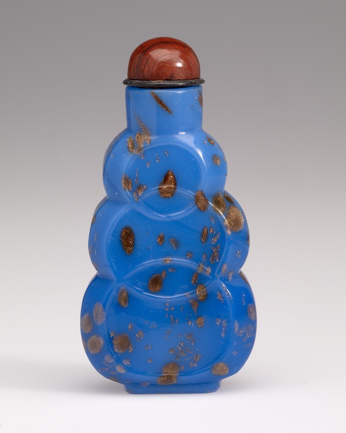 Snuff Bottle, in the form of a triple gourd