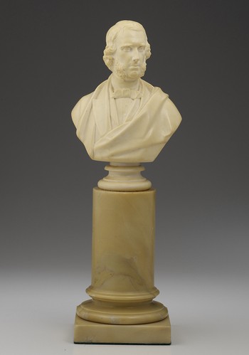 Bust of Joseph Heron Esq., lawyer and town clerk (1809-1889)