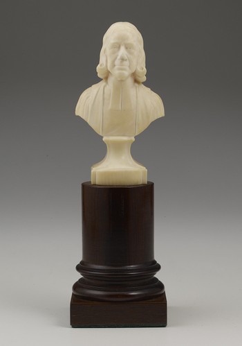 Bust of John Wesley, Methodist leader (1703-1791)