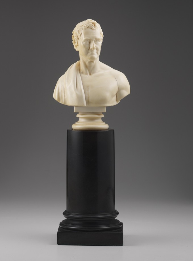 Bust of an Unknown Gentleman with Cloak draped over right shoulder