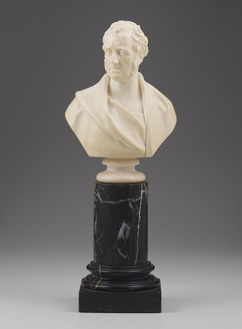 Bust of a Man with sideburns