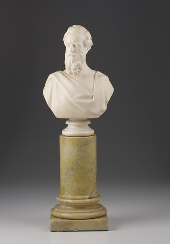 Bust of Henry Pelham Fiennes Pelham-Clinton (1811-1864), 5th Duke of Newcastle under Lyne, politician