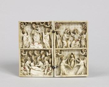 Diptych: Scenes from the Life of the Virgin