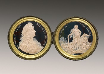 Model for a Medal: Portrait of King Louis XIV, and Hercules Victorious over the Lernean Hydra
