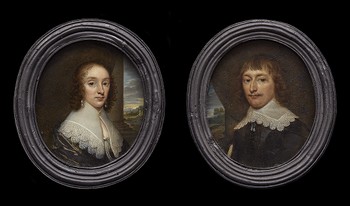 Pair: Portrait of Mr. Peter Vandeput and Portrait of Mrs. Peter Vandeput