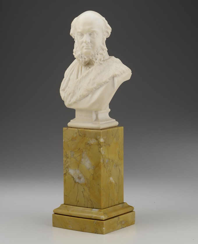 Bust of Sir James Ramsden, British civil engineer, industrialist and civic leader (1822-1896)