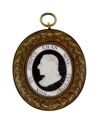 Oval Pendant with Portrait of Earl Spencer