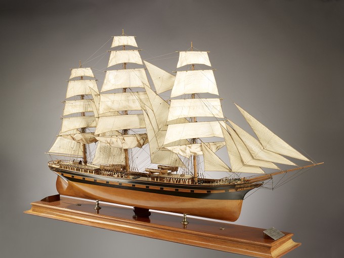 Iron Ship, Melpomene, Builder's Model
