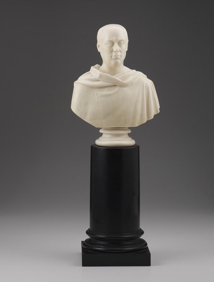 Bust of Sir Mark Sykes, third baronet, book collector (1771-1823)