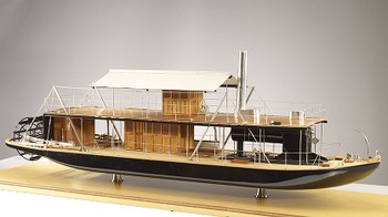 Colonial River Sternwheeler, Builder's Model
