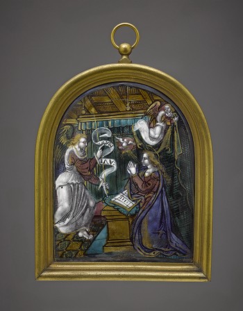 Plaque: The Annunciation