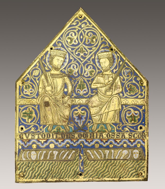 Panel from a Reliquary of the Four Crowned Martyrs