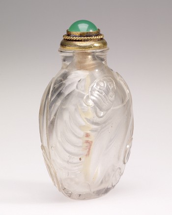 Snuff Bottle with Two Bats