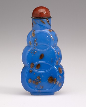 Snuff Bottle, in the form of a triple gourd