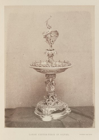 [Large Centre-piece in Silver, Wagner and Sons]