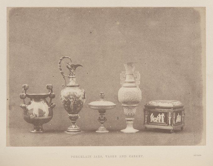 [Porcelain Jars, Vases and Casket, Sèvres]