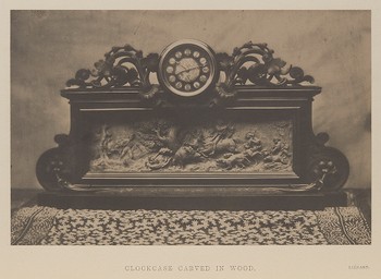 [Clockcase Carved in Wood, Liénard]