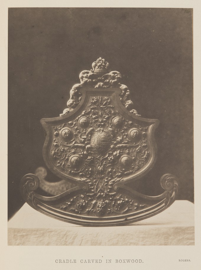 [Cradle Carved in Boxwood, Rogers]