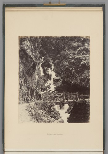 Waterfall near Serahan   from The Sutlej - Indian Groups etc.
