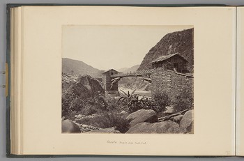 [Chamba; Temples and Bazaar]   from The Sutlej - Indian Groups etc.