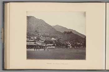 [Chamba; from Choughan or Hockey Ground]   from The Sutlej - Indian Groups etc.