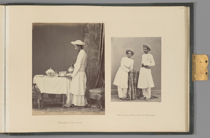 Khitmatghar (Table Servant)   from The Sutlej - Indian Groups etc.