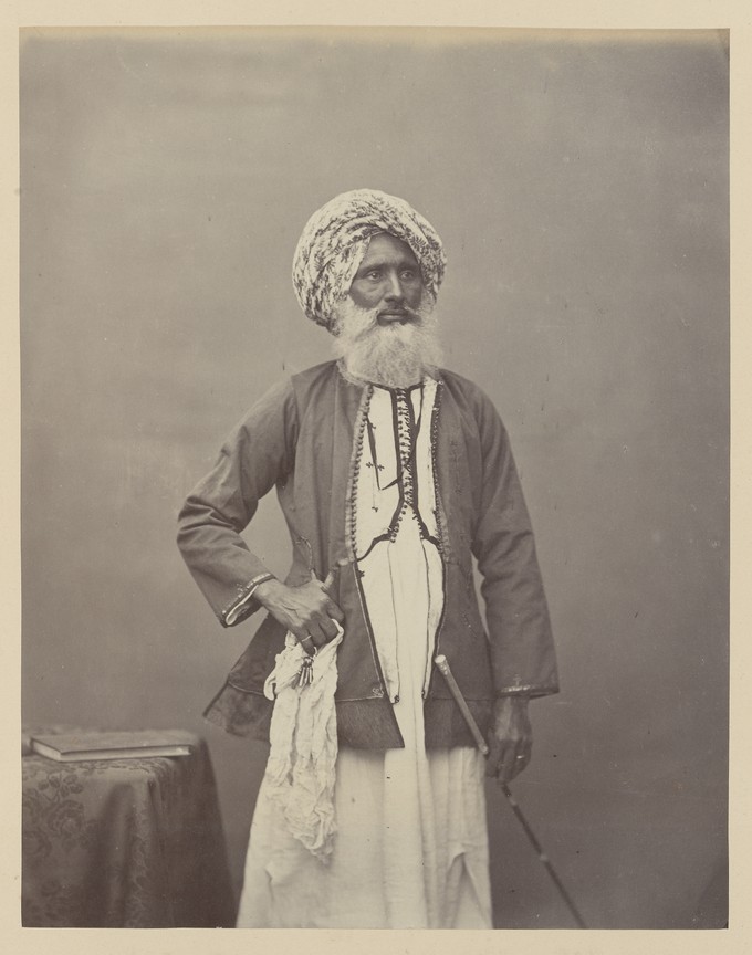 [Portrait of a Man]   from The Sutlej - Indian Groups etc.