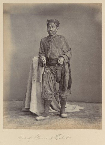 [A Tibetan Lama from Lassa]   from The Sutlej - Indian Groups etc.