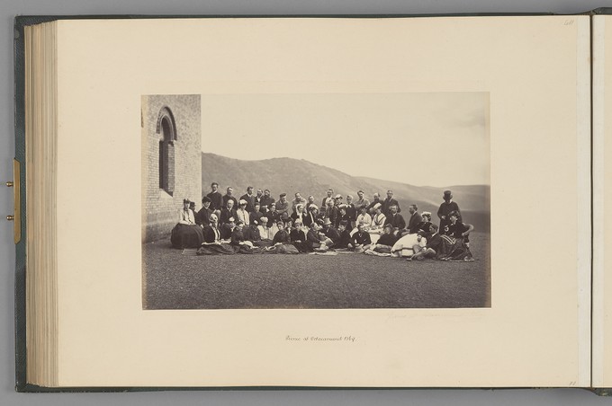 [Picnic at Ootacamund, 1869]   from The Sutlej - Indian Groups etc.