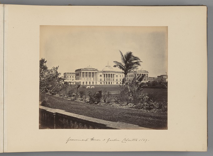 [Government House and Garden, Calcutta, 1869]   from Indian Views
