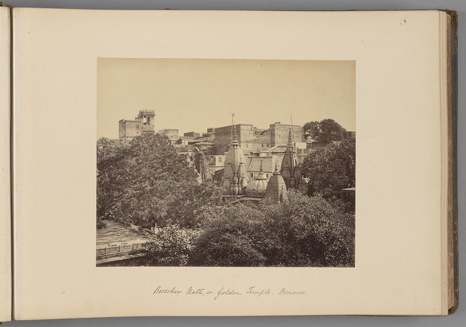 [Besesher Nath, or Golden Temple, Benares]   from Indian Views
