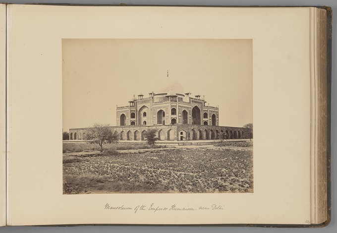 [Mausoleum of the Emperor Humaioon, near Delhi]   from Indian Views