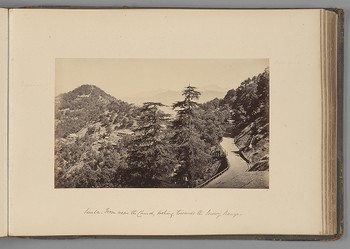 [Simla; From near the Church, looking towards the Snowy Range]   from Indian Views