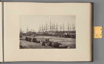 [Calcutta; Low Tide]   from Indian Architecture and Scenery, Vol. 1