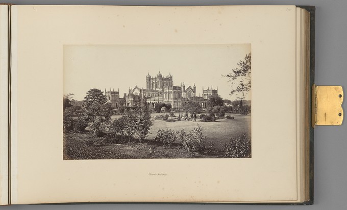 [Benares; Queen's College]   from Indian Architecture and Scenery, Vol. 1