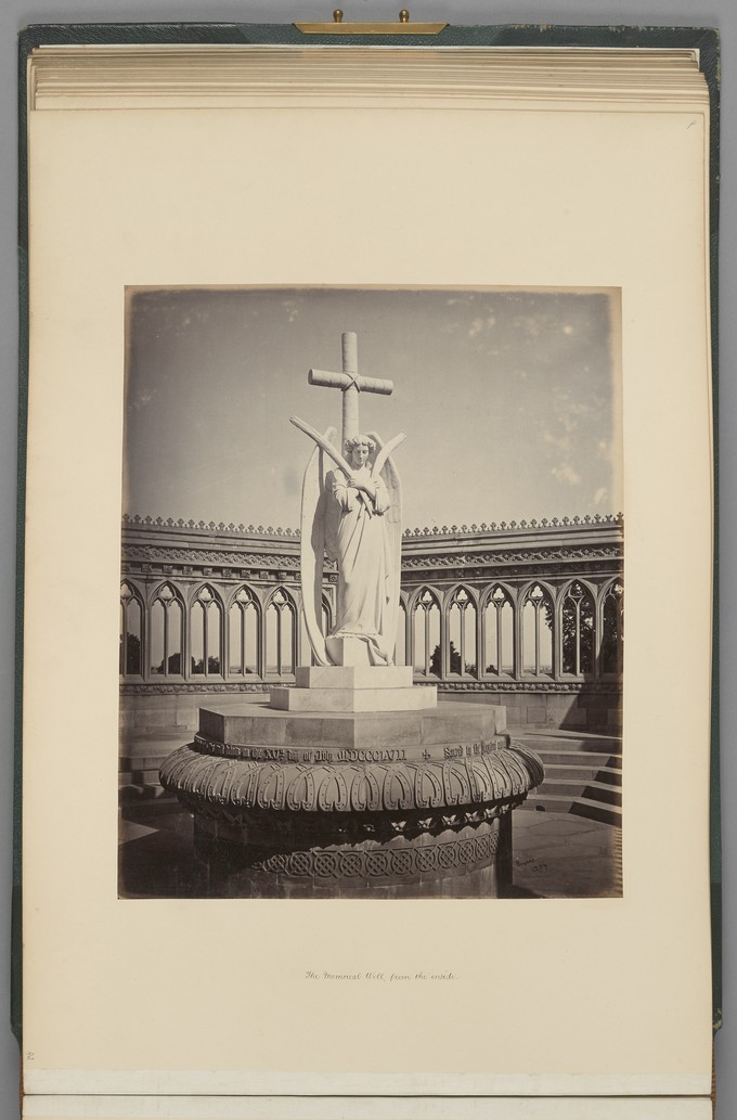 [Cawnpore; The Memorial Well, from the inside]   from Indian Architecture and Scenery, Vol. 1